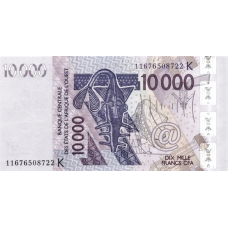 P718Kj Senegal - 10000 Francs Year 2011